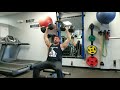 290 closegrip bench easy, PUSH workout!