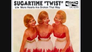 SUGARTIME TWIST (Rare Stereo version) by The McGuire Sisters (Sequel to SUGARTIME) from 1962