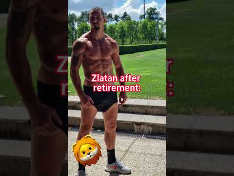 Zlatan Unleashed: The Unbelievable Physique After Retirement! 💪🔥 #ZlatanIbrahimovic #RetirementGains