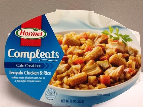 Hormel Compleats: Teriyaki Chicken & Rice Food Review