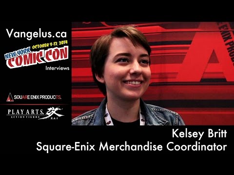 Square-Enix Play Arts Kai - NYCC 2014 Interview