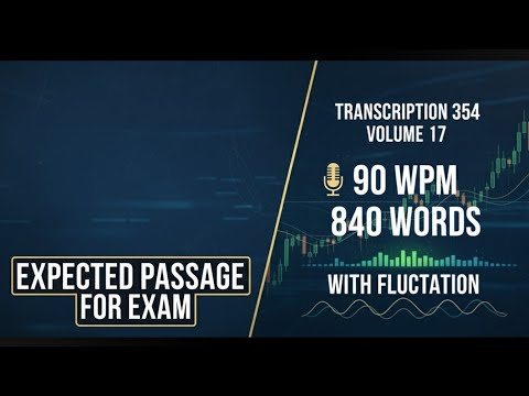 Transcription - 354 || 90 wpm || 840 words || Vol - 17 || KC Magazine || @stenopathshala 