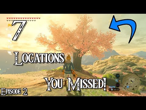 7 COOL LOCATIONS YOU *MISSED* IN BREATH OF THE WILD!!! [PART 2] (Iwata Tribute)