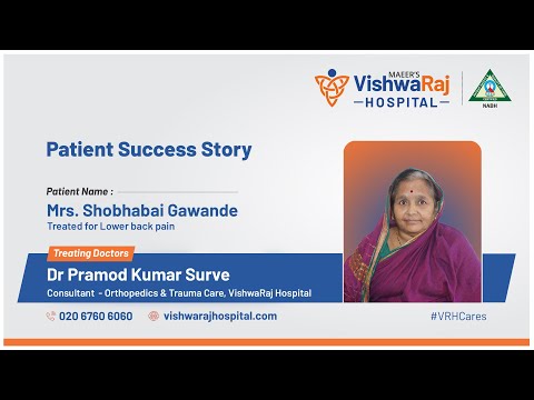 Patient success Story - Hip Surgery | Dr Pramod Kumar Surve
