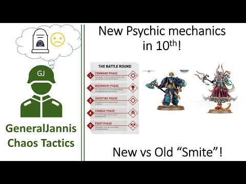 Psychic mechanics in 10th edition and Psyker stats - GeneralJannis - WH40k 10th Edition