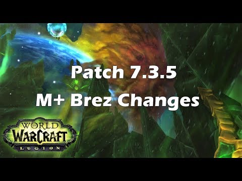 [Legion] Patch 7.3.5 Mythic+ Battle Rez Changes