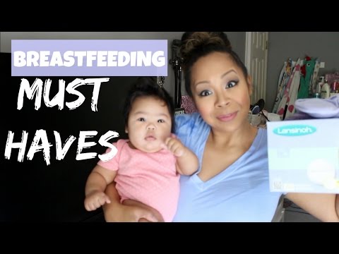 BREASTFEEDING MUST HAVES | MommyTipsByCole Video