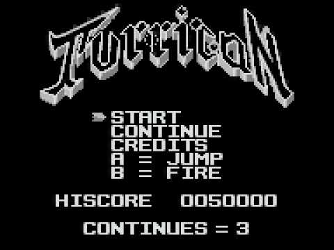 Turrican Game Boy