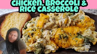 Chicken, Broccoli & Rice Casserole
