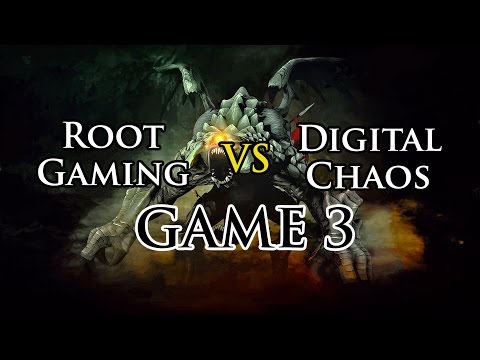 ROOT Gaming vs Digital Chaos - Dota 2 Tournament Highlights Nanyang 2015 Game 3
