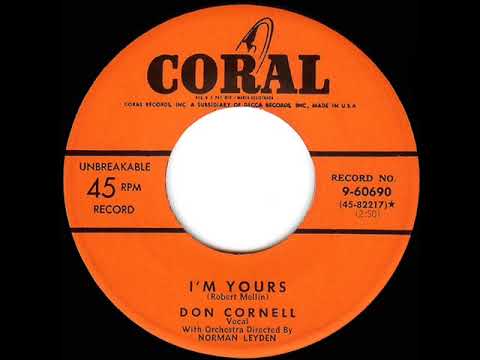 1952 HITS ARCHIVE: I’m Yours - Don Cornell
