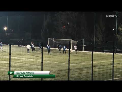 Bramki ze sparingu Olimpia Grudziądz 5-0 Unia Janikowo