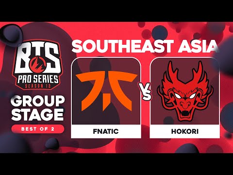 Fnatic vs Hokori Game 2 - BTS Pro Series 12 SEA: Groups w/ T-Panda & symetricaL