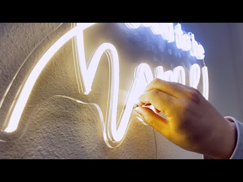 How to Install Neon Lights on a Wall Without Drilling?