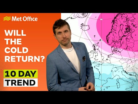 10 Day Trend 14/01/2026 – Slack flow developing– Met Office weather forecast UK