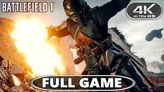 Battlefield 1 4K Full Game Gameplay Walkthrough - BF1 Full Campaign 4K 60fps