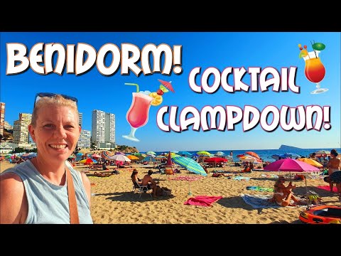 Benidorm - Police crack down on ILLEGAL COCKTAILS!
