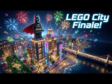 LEGO City Finale 🔥 Batman vs Alien Invasion | Ultimate LEGO Stop-Motion Movie