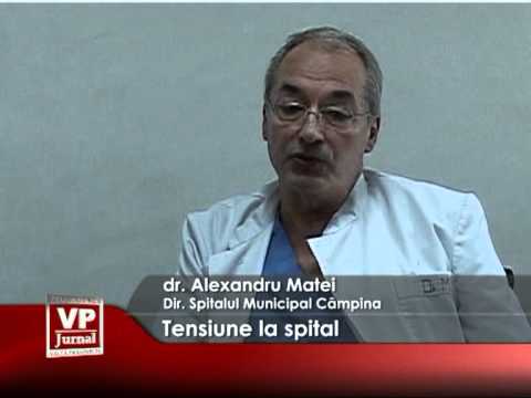 Tensiune la spital