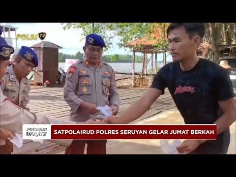 PRESISI UPDATE :SATPOLAIRUD POLRES SERUYAN BAGIKAN PULUHAN PAKET NASI KE MASYARAKAT 15/06/25 (17.00)
