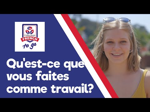 "Le travail" - Talking about your job in French - Coffee Break French To Go Episode 7
