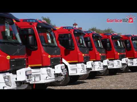 Gorlice112.pl - Kluczyki do nowych wozów dla OSP Gładyszów i OSP Biecz już wręczone