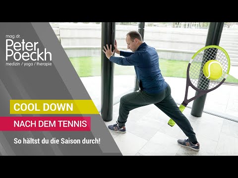 Cool Down nach dem Tennis | Die besten Übungen damit du ohne Schmerzen noch lange spielen kannst