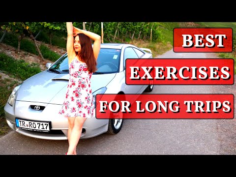 Workout For Drivers And Travellers | Exercises For Long Trips | Travel Stretching