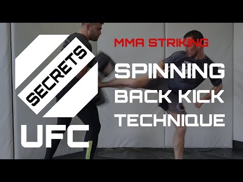 Be More CONFIDENT With Your SPINNING Back Kick Set Up