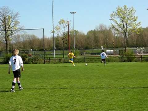 Kampioenswedstrijd JSV B2 op 17 april 2010