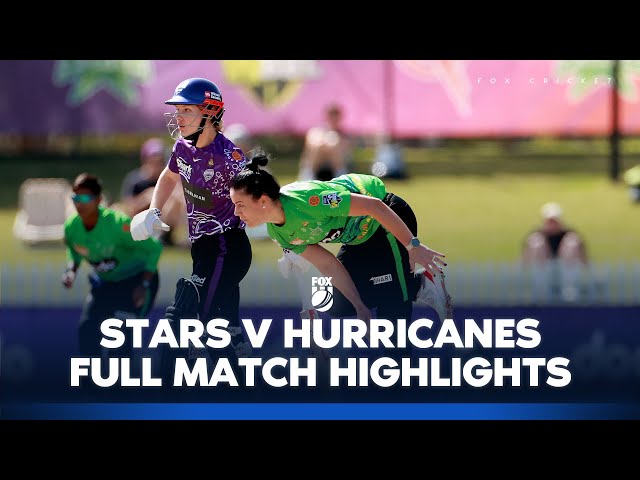 Melbourne Stars Women vs. Hobart Hurricanes Women | Match Highlights | 03/11/2024 | Fox Cricket