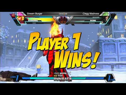 UMvC3 Stream Burger vs Clegg Madness - The RunBack 1-16-14