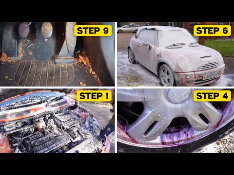 Lavar un coche — proceso completo