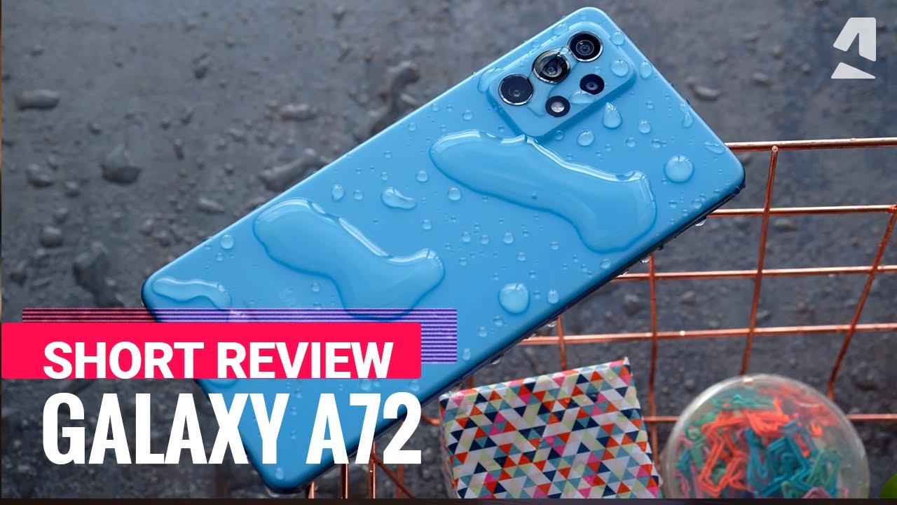 Samsung Galaxy A72 short review #shorts