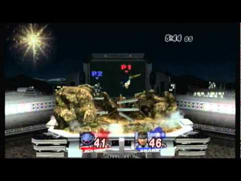 Meta Knight(S2H) -VS- Snake(Waldo) Round 1