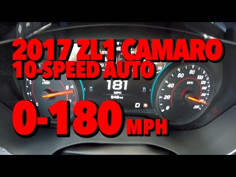 Thumbnail for 0-180 MPH 2017 ZL1 Camaro 10-speed Auto Acceleration by Car