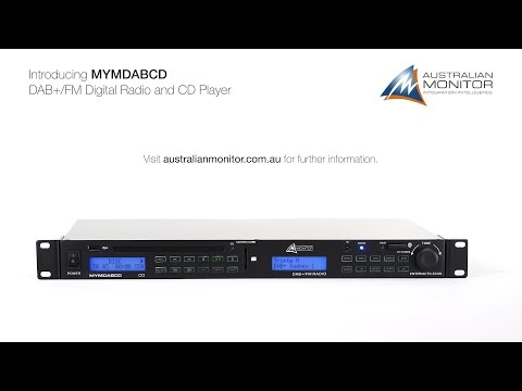 MYMDABCD - DAB+/FM Radio and CD player source