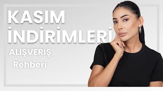 İndirim Alışveriş Rehberi🔔 Kasım İndirimlerinden Neler Alınmalı ?✨