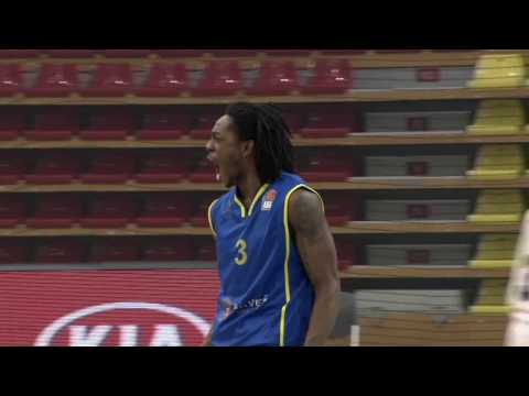 Kendrick Perry beats the buzzer to force overtime! (Karpoš Sokoli - FMP, 4.2.2017)