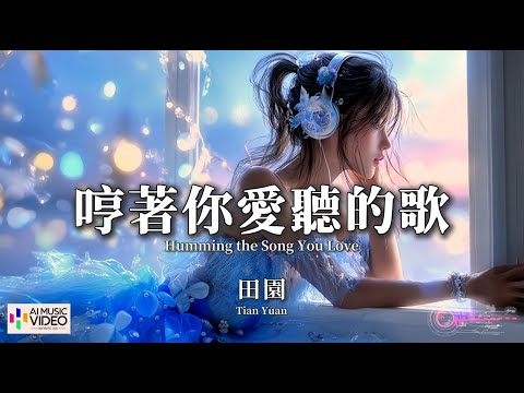 【高清MV】田園 - 哼著你愛聽的歌【Pinyin + Eng Sub | AI音樂視頻 | 繁體拼音英文動態字幕】Tian Yuan【田园 - 哼着你爱听的歌】