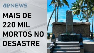 Ásia relembra os 20 anos do tsunami que atingiu a costa do oceano Índico