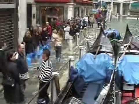 acqua alta Venezia 31/10/2004