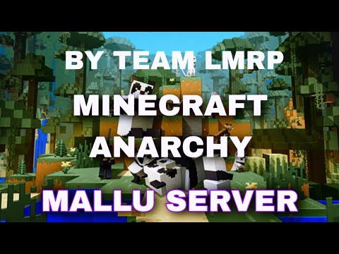 Keralas 2nd And The Best Minecraft Anarchy Server | Legendary Mallu Anarchy | Link In Discription