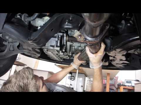 Saturn Vue Exhaust Removal & Oil Pan Replacement Instructional How To