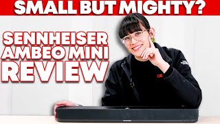 Video thumbnail for Sennheiser AMBEO Soundbar Mini Review - Small Size, Big Sound? by RTINGS Audio