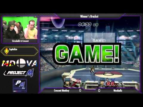 Ditto: Project M @ Xanadu Jan. 21 -  Crescent Monkey (Marth) vs. Westballz (Marth)