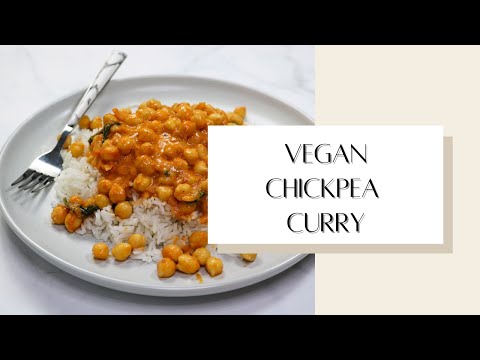 Vegan Chickpea Curry Recipe Tutorial