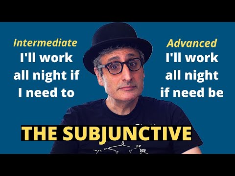 How to Use The SUBJUNCTIVE in English: Everything You always Wanted to Know