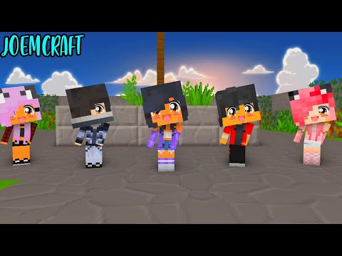 APHAMU FRIENDS CREWS | KC, ZANE, EIN, NOI, KIM | GANGNAM STYLE | CHICKEN WINGS - Minecraft Animation