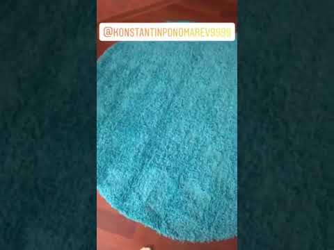 Килим SHAGGY LOCA BLUE круг